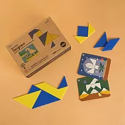 【Edx 艾迪客】忙著玩-七巧板｜3+ 非結構性玩具