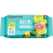 【BCL】Saborino 早安/晚安面膜  -葡萄柚清爽型 32枚(早安)