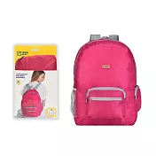 【Travel Blue 藍旅】Foldable 輕便型折疊背包 (20L)-3色任選 TB065 粉色