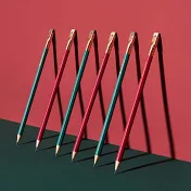 Blackwing 經典復刻鉛筆  MATTE GREEN & RED 復刻版 _RED 2入組