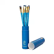 Blackwing 經典復刻色鉛筆 紅芯/藍芯 RED & BLUE with sand eraser _藍芯6入筒裝