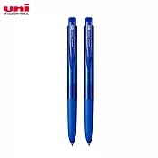 (2支1包)UNI UMN-155N 自動鋼珠筆  0.28藍