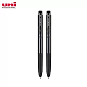 (2支1包)UNI UMN-155N 自動鋼珠筆  0.38黑