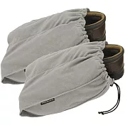 《TRAVELON》鞋子收納袋 | 防塵鞋套 旅遊鞋子收納袋 - 灰2入