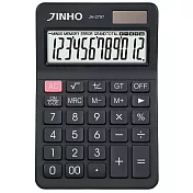 歐風質感計算機 JINHO京禾鑽石紋面板 JH-2797  質感黑