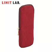 LIHIT LAB A-2622 附夾式筆袋  桔紅色