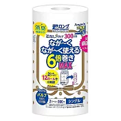日本＂6倍長＂捲筒衛生紙(2捲/袋)