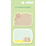 【日本Wa-Life】KIMAMA 隨心便利貼 ‧ 躺躺小熊