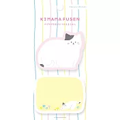 【日本Wa-Life】KIMAMA 隨心便利貼 ‧ 伸展貓咪