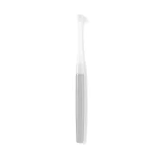 【MUJI 無印良品】可替換刷頭的牙刷(局部清潔)/灰.柔軟刷毛  灰