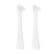 【MUJI 無印良品】替換牙刷頭(局部清潔)/2入.一般刷毛全長約85mm/數量：2入