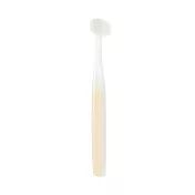 【MUJI 無印良品】可替換刷頭的牙刷(寬刷頭)/黃.一般刷毛  黃