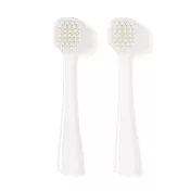 【MUJI 無印良品】替換牙刷頭(寬刷頭)/2入.一般刷毛全長約85mm/數量：2入