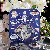 【日本BGM】散裝金箔和紙貼紙包45入 櫻限定 ‧ 喫茶咖啡館/夜櫻