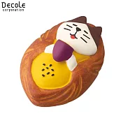 【DECOLE】concombre 山貓麵包店 悠閒麵包祭典  陶醉在地瓜丹麥麵包裡貓貓