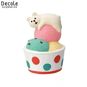 【DECOLE】concombre 冰的樂園  悠哉吃冰的北極熊
