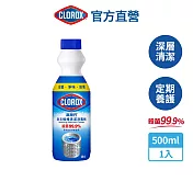 【Clorox 高樂氏】洗衣槽清潔劑500ml(洗衣槽清潔/除垢/除臭/殺菌除霉)