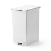 【MUJI 無印良品】PP垃圾桶/腳踏式/大/40-45L袋用約寬26x深42.8x高50cm(上蓋開啟時:高61.5cm)