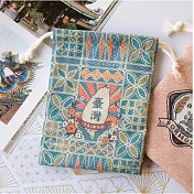 【袋走】台灣小物袋    台灣花窗