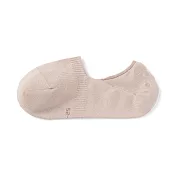 【MUJI 無印良品】女腳跟防滑輕薄隱形襪23-25cm 淡棕