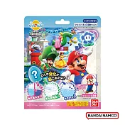 日本BANDAI-超級瑪利歐兄弟驚奇入浴球(泡澡球)-1入(洗澡玩具/交換禮物)