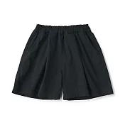 【MUJI 無印良品】兒童速乾褲裙 120 黑色