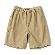 【MUJI 無印良品】幼兒速乾五分褲 90 米色