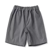 【MUJI 無印良品】幼兒速乾五分褲 80 灰白