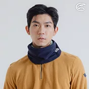 ADISI 雙層超細纖維抗風圍脖 AS24050 (F)｜保暖 快乾 抗靜電 輕抗風 青黛藍/海青