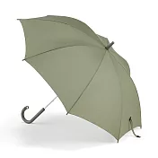 【MUJI 無印良品】晴雨兩用識別加掛長傘60 卡其綠