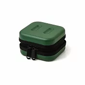 【日本HIGHTIDE】nahe 多功能防震硬殼收納包mini ‧ 綠色