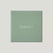 【QMAT】20mm超慢跑墊 台灣製(45*45cm 運動跪墊 倒立墊 跳繩墊) 鼠尾草綠