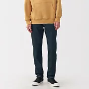 【MUJI 無印良品】男彈性丹寧合身褲 29 暗藍