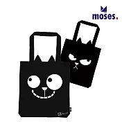 【德國Moses】黑貓艾德購物袋(五款任選)- 態度