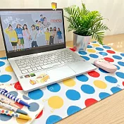 【hahababy】加大滑鼠桌墊 擁抱點點