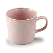 【日本Aito製作所】美濃燒｜窯燒素釉 陶瓷馬克杯320ml ‧ 玫瑰粉