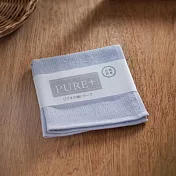 【日本金野毛巾】PURE+ 甘撚吸水 紗布棉質方巾 ‧ 淺紫