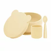 土耳其minikoioi-小美食家碗杯匙3件組- 蜂蜜黃