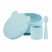 土耳其minikoioi-小美食家碗杯匙3件組- 礦岩藍