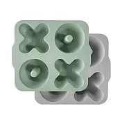 土耳其minikoioi-XO造型矽膠模具2入組- 抹茶綠