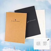 【conifer綠的事務】70紙跡系列 25K 騎馬釘筆記本組 3本組 橫線