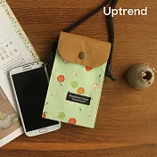 Uptrend多層式複合功能手機袋‧ 微笑綠蘋果