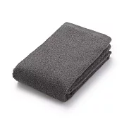 【MUJI 無印良品】柔軟薄型面用巾/墨灰【成品尺寸】W34×L85 cm
