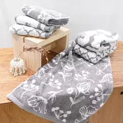 【日本今治Hartwell】北歐印象 耐洗不掉毛 純棉今治毛巾 ‧ 花卉