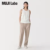【MUJI 無印良品】MUJI Labo男傳統編織天竺坦克背心 L 白色