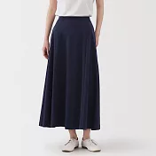 【MUJI 無印良品】女涼感裙 S 深藍
