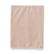 【MUJI 無印良品】伸縮頭用毛巾/煙燻粉【成品尺寸】W25×L34 cm