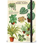 美國 Cavallini 小型筆記本 _室內植物