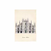 Istituto Fotocromo Italiano(IFI) 古典明信片 _米蘭大教堂_ARC5