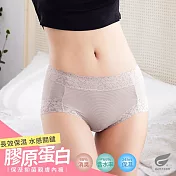 GIAT膠原蛋白抑菌親膚內褲-中腰款 M 米卡